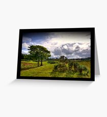 rural scene Greeting Card