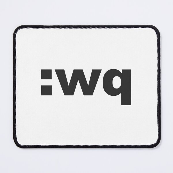 Item preview, linux vim write and quit wq command sticker designed and sold by developerfriday.