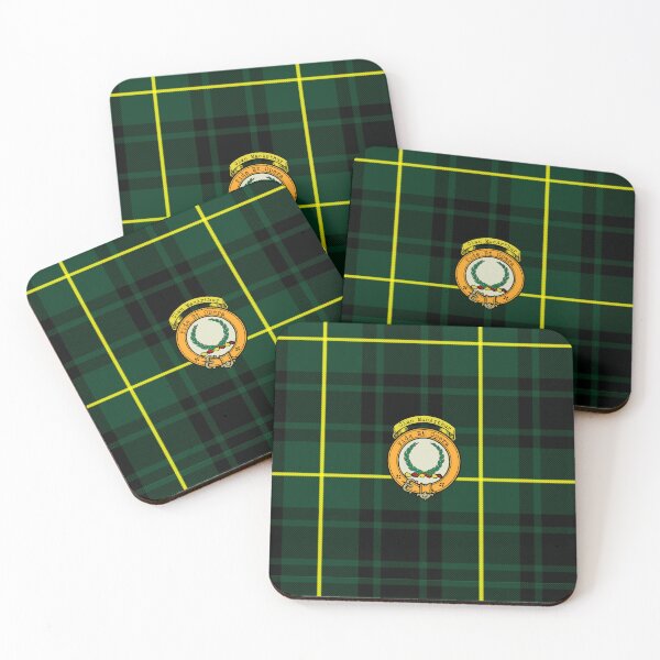 Item preview, MacArthur Scottish Tartan and Crest designed and sold by BagTown Clans.