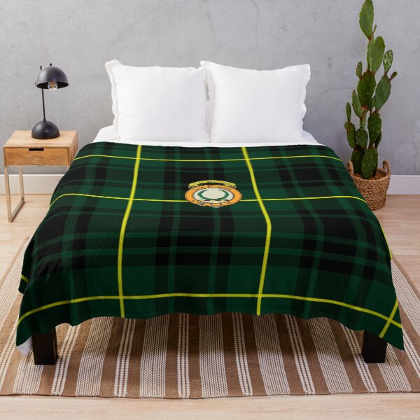 Item preview, MacArthur Scottish Tartan and Crest designed and sold by BagTown Clans.