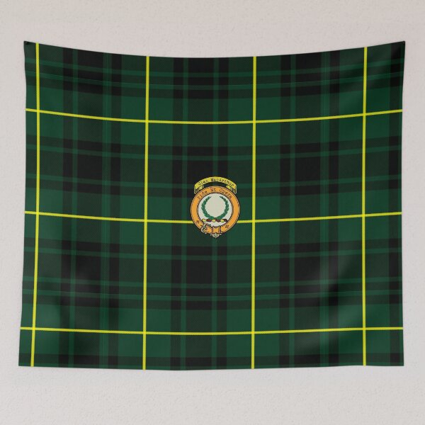 Item preview, MacArthur Scottish Tartan and Crest designed and sold by BagTown Clans.