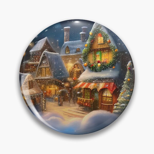 Item preview, Super cute christmas snow globe designed and sold by XmasPatterns.