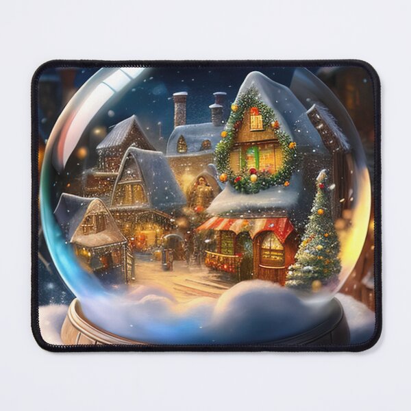 Item preview, Super cute christmas snow globe designed and sold by XmasPatterns.