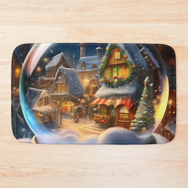 Item preview, Super cute christmas snow globe designed and sold by XmasPatterns.