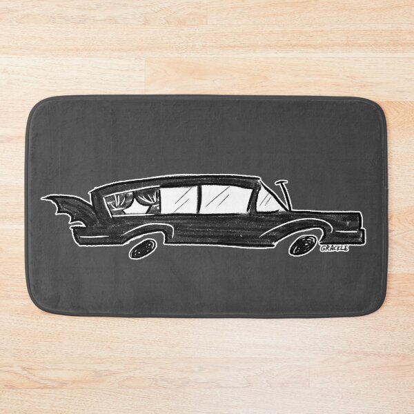Item preview, Retro Hearse designed and sold by JanGrackle.