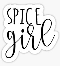 Spice Girl Sticker