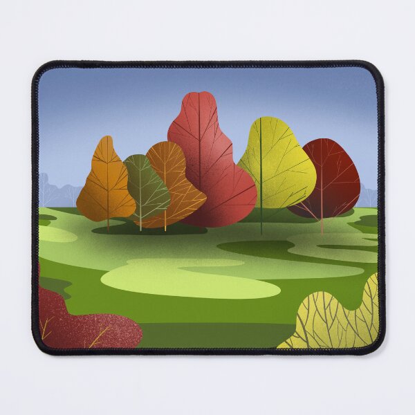 Item preview, Autumnal Trees designed and sold by badlydoodled.