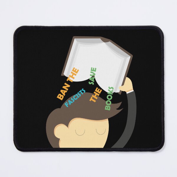 Item preview, ban the fascists save the books designed and sold by FROUZA Design.