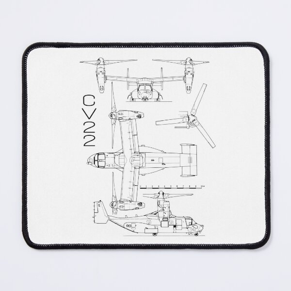 Item preview, CV-22 Osprey Aircraft Military #2845 designed and sold by Rare-Militia.