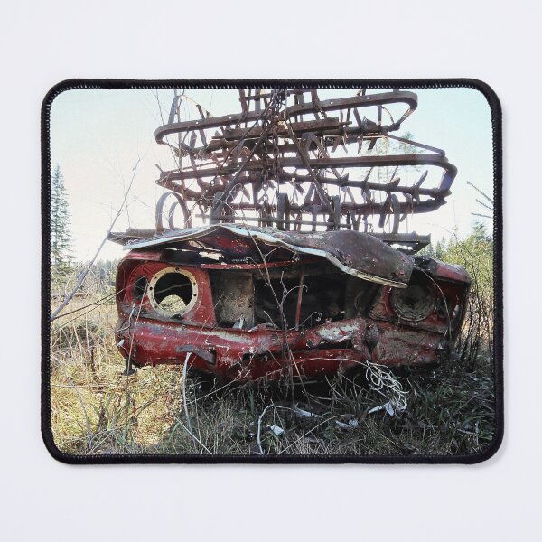 Item preview, 12.11.2022: Abandoned Red Car designed and sold by Petri Volanen.