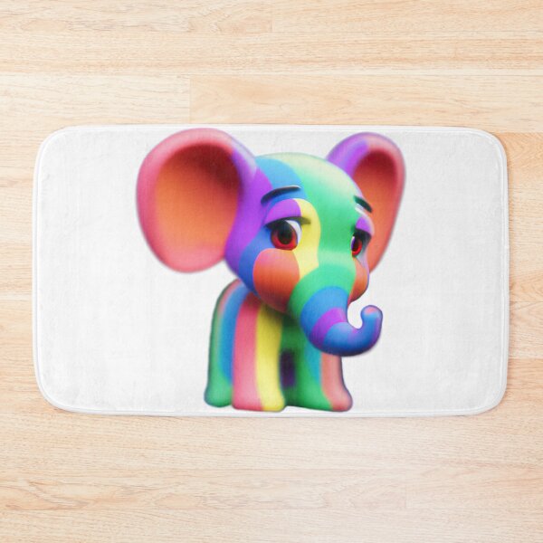 Item preview, Rainbow elephant designed and sold by betes-etranges.
