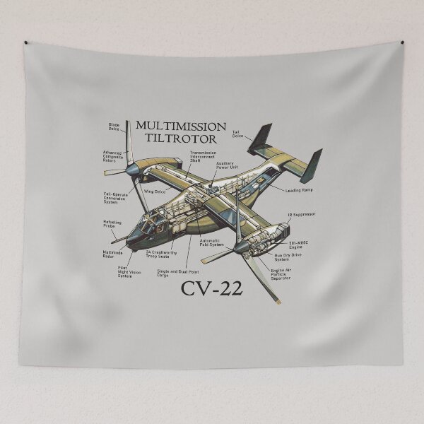 Item preview, CV-22 Osprey Aircraft Military #2847 designed and sold by Rare-Militia.