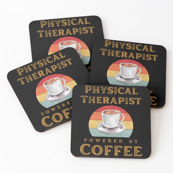 Item preview, Physical Therapist Powered By Coffee :Coffee lover Quote. designed and sold by MokonoKokoro.