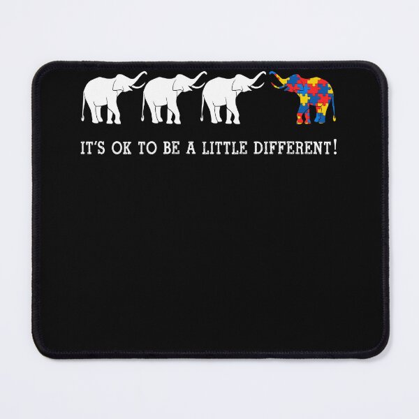 Item preview, It's ok to be a little different autism elephant  designed and sold by ferraudionne.