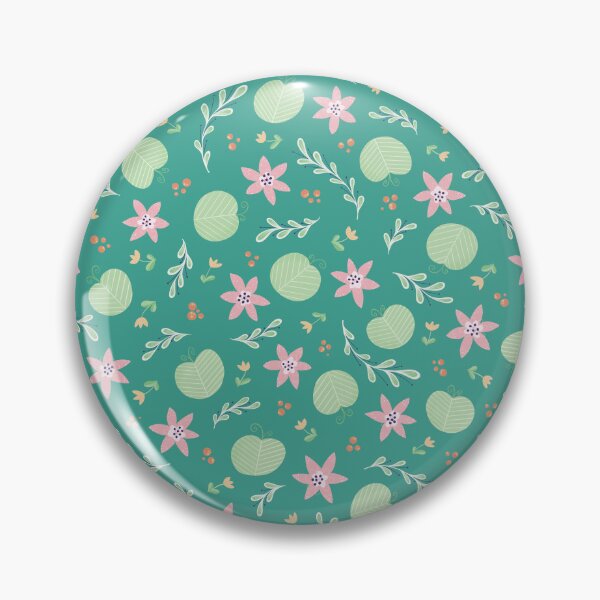 Item preview, Green spring pattern designed and sold by Clémentine Douilly.