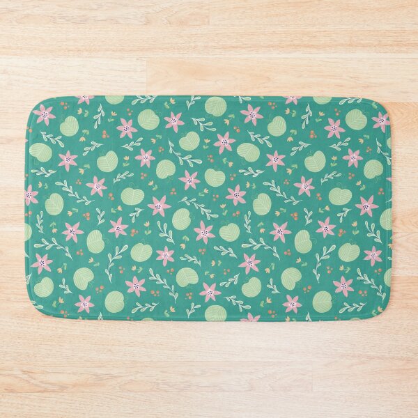 Item preview, Green spring pattern designed and sold by Clémentine Douilly.
