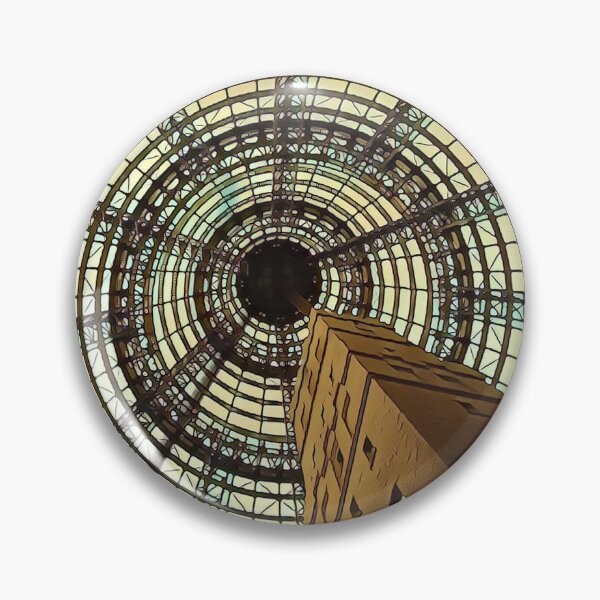 Item preview, Shot Tower Glass Building Roof Melbourne Heritage Australia designed and sold by TastyTonic.