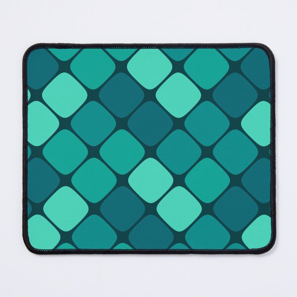 Item preview, Diagonal Squircle Pattern (Teal) designed and sold by John Uttley.