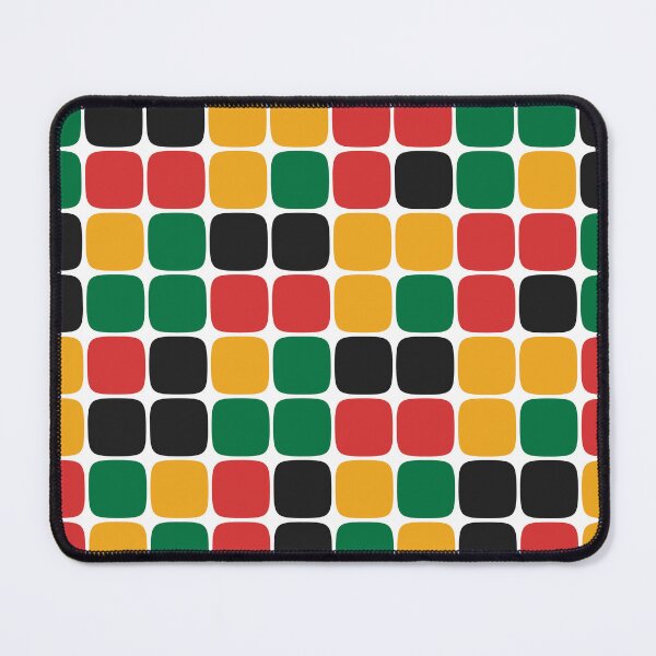 Item preview, Squircle Pattern (Rasta Colours) designed and sold by John Uttley.