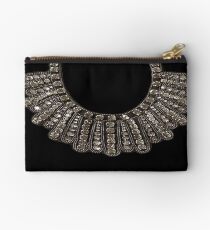 RUTH BADER GINSBURG DISSENT COLLAR RBG Zipper Pouch