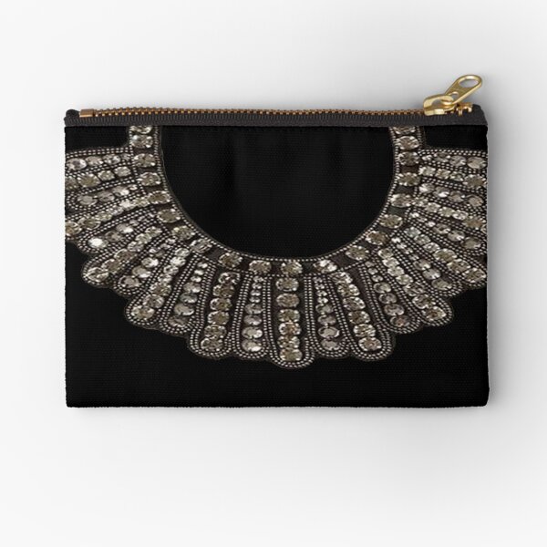 RUTH BADER GINSBURG DISSENT COLLAR RBG Zipper Pouch