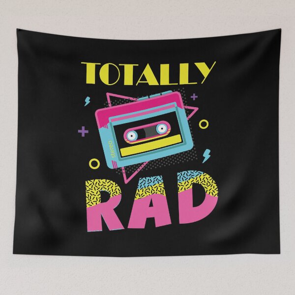Item preview, Totally Rad Vintage 80s Awesome Retro Design designed and sold by sweary12.