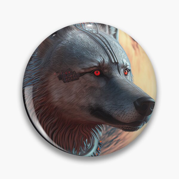 Item preview, Cyber Wolf designed and sold by wolfnme.