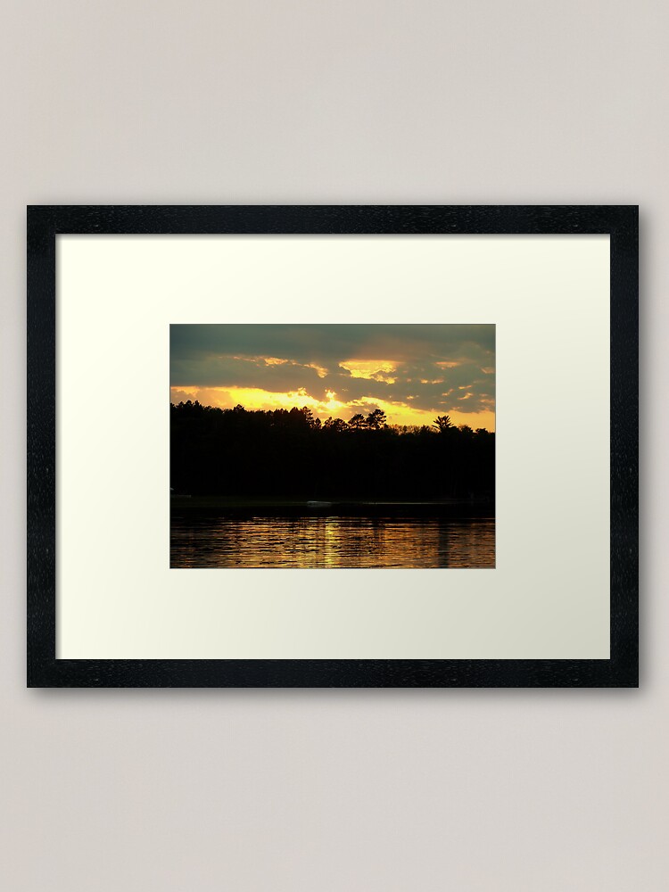 Alternate view of Perfect Ending Framed Art Print