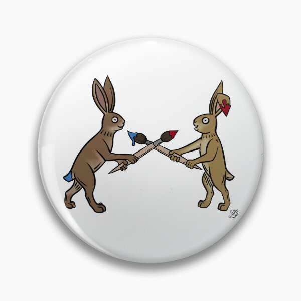 Item preview, Medieval Marginalia Bunnies: Art Fight designed and sold by faejala.