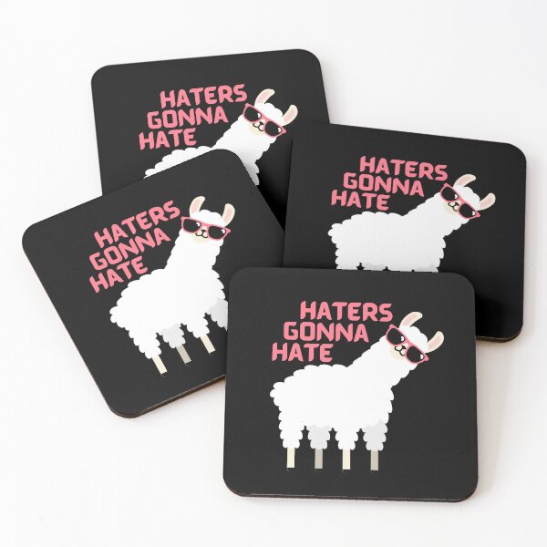 Item preview, Haters gonna hate designed and sold by The Fox Den YYC.