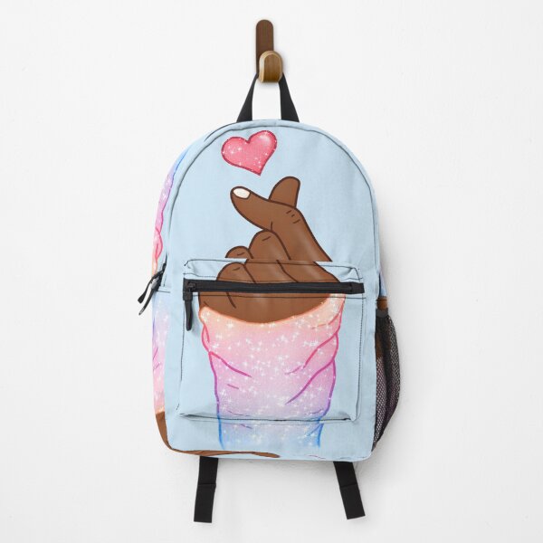 Item preview, Kpop Hand Finger Heart Love Pastel Trend Dark Skin designed and sold by Jolly-Yosei.