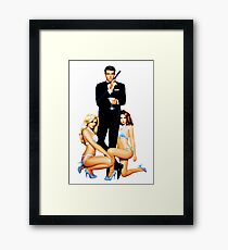 james bond Framed Print