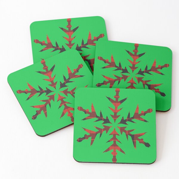 Item preview, Christmas Colors Snowflake designed and sold by GeorgiosT.
