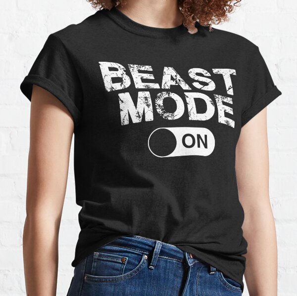Camiseta Para Gym Hombre Motivación Beast Mode