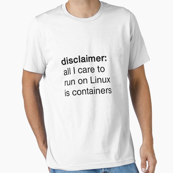 linux containers Essential T-Shirt