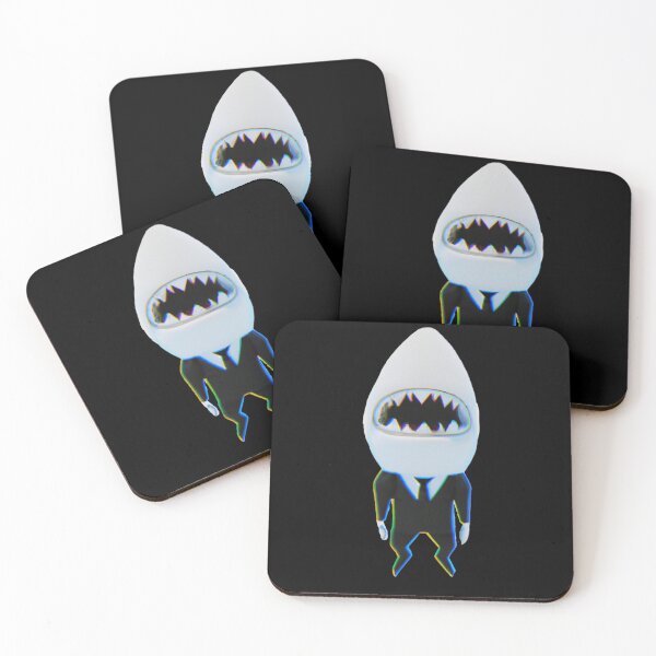Item preview, Shark in tux player classic lawyer sticker -- 3D  designed and sold by glitchman2.