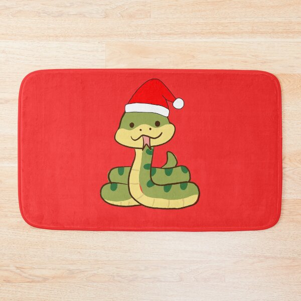 Item preview, Cute snake with Santa Claus' hat - christmas pet designed and sold by Olivvier.