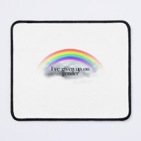 Item preview, I've Given Up On Gender Cloud Rainbow Funny t-shirt designed and sold by bitif.