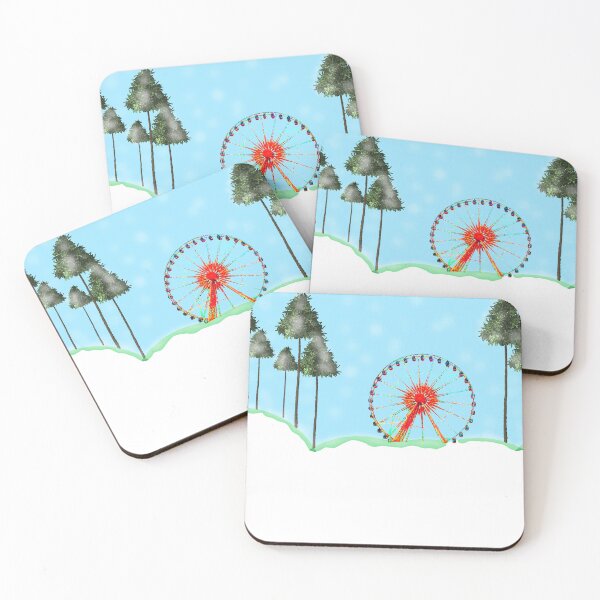 Item preview, Nordic Santa snow scene designed and sold by Nonsense and Relish.