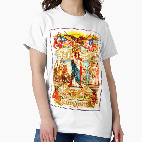Item preview, CHICAGO : Vintage 1893 Worlds Fair Advertising Print designed and sold by posterbobs.