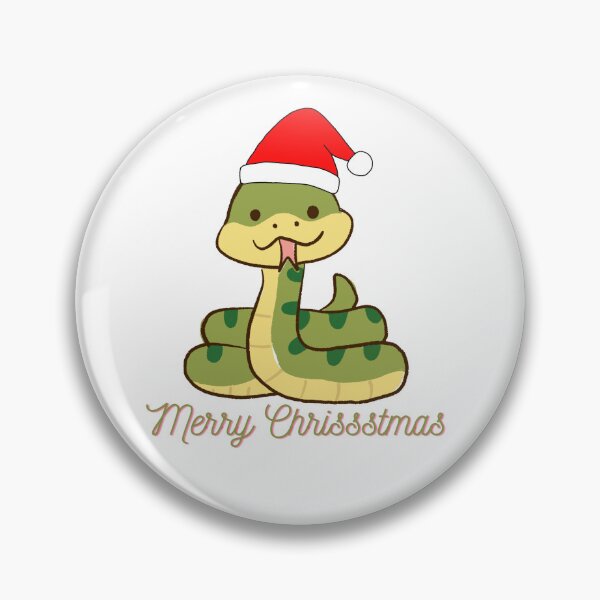 Item preview, Cute snake with Santa Claus' hat 2 - christmas pet designed and sold by Olivvier.