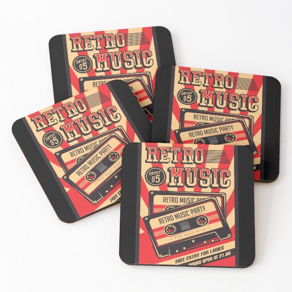 Artikelvorschau, Retro-Musik entworfen und verkauft von Kuki-shop.