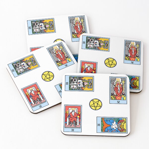 Item preview, Pixel Waite Tarot - 70th Sticker Pack and Magnets designed and sold by Pixel Waite.