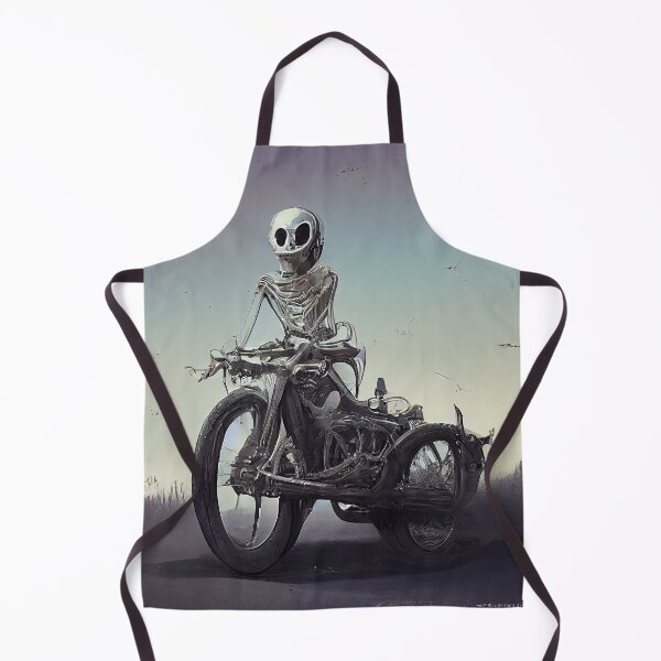Item preview, Skeleton from hell riding a motorcycle. Image digital creation. designed and sold by mrlongfield.
