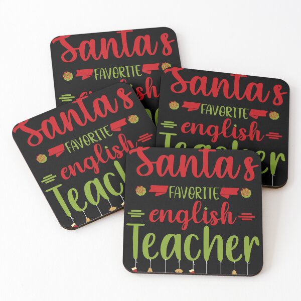 Item preview, santa-and-favorite-english-teacher designed and sold by Usatazon on.
