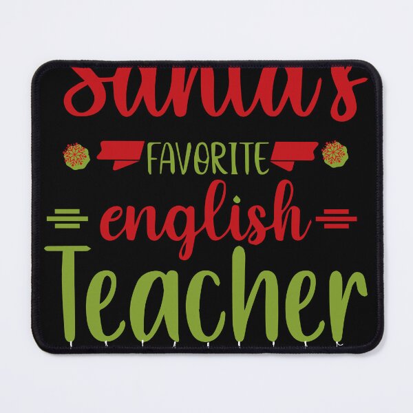 Item preview, santa-and-favorite-english-teacher designed and sold by Usatazon on.