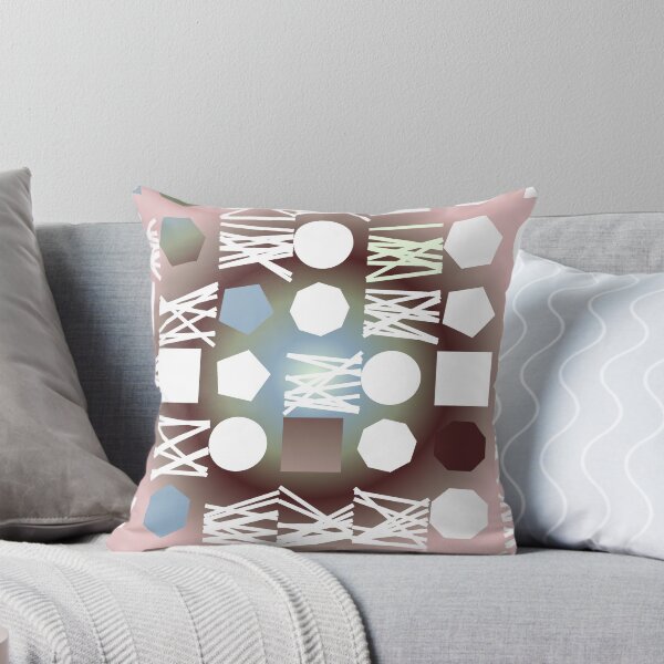 Item preview, Square Circle Cavern Pink Cavern Pink print designed and sold by TechsQuickArt.