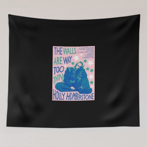 Item preview, Holly Humberstone The Walls Are Way Too Thin Design Pullover Hoodie designed and sold by adryaslayehp.