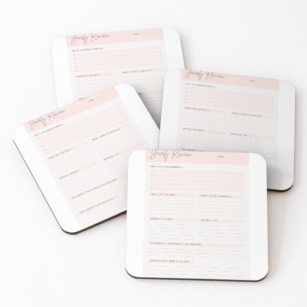 Item preview, 2023 planner yearly review designed and sold by noha alzohbi.