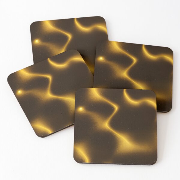 Item preview, golden wavy light pattern designed and sold by optimusprime39.